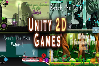 unity 2d game and 3d unity game design as an expert unity game developer
