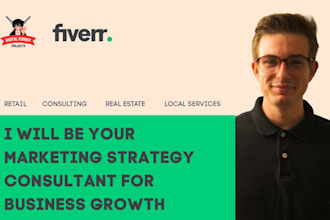 be your marketing strategy consultant for business growth