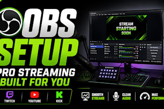 optimize obs studio setup for professional streaming