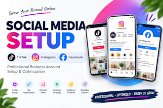 create tiktok instagram and facebook shop for your shopify store