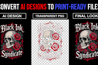 convert ai design into print ready files for dtf and dtg printing