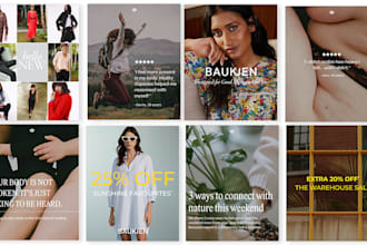 design fashion social media post