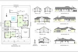 2d plan chief architect house blueprints archicad design draftsman architectural