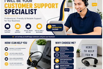 provide professional live chat customer support