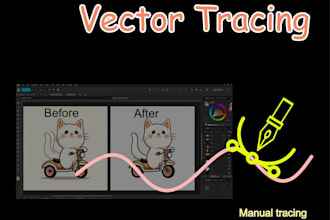 vectorize redraw logo, image to high resolution ai, affinity, eps svg PDF