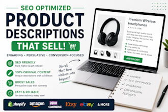 write SEO product descriptions that increase sales