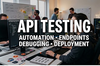 perform API testing, automate testing, QA testing for website or mobile app