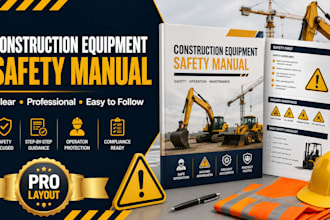 create a construction equipment safety manual