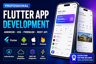 build a professional flutter android app
