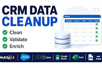 clean enrich validate and standardize your CRM database