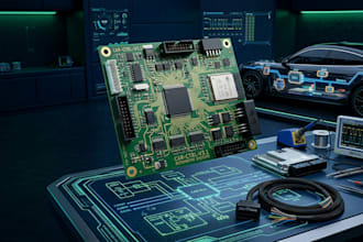 automotive pcb, ecu, can bus, embedded firmware and pcb layout