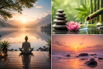 create meditation, ambient or relaxing music