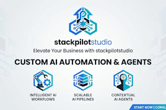 build custom ai automation pipelines ai workflows ai agent