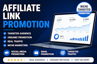 promote your affiliate link to a highly targeted niche audience