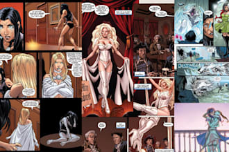 do comic book illustration comic book artist graphic novel webtoon comic artist