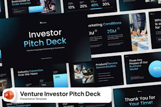 improve redesign powerpoint presentation edit redesign investor pitch deck slide