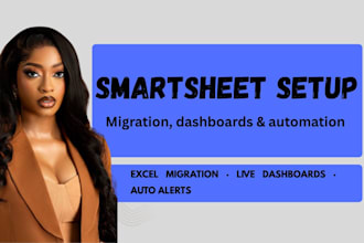 migrate your excel spreadsheet to smartsheet with a working dashboard