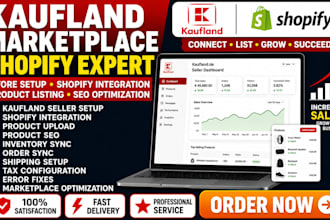 set up kaufland global marketplace shopify integration product listing expert