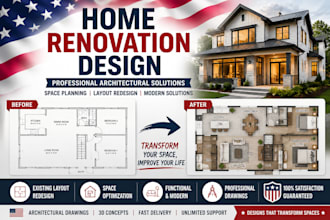 redesign your existing home layout with professional architectural solutions