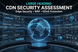assess and optimize your CDN and waf security