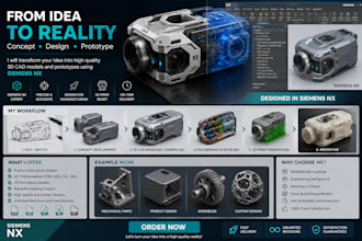 develop your product concept and 3d cad design