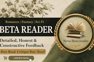 beta read romance beta reader fantasy sci fi feedback and critique