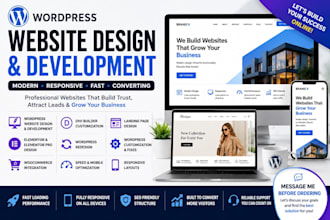wordpress website design with divi wordpress elementor wordpress website design