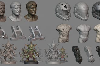 repair fix stl obj fbx mesh for 3d printing blender maya and game model