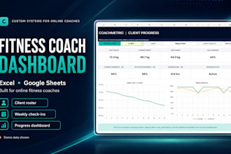 build a fitness dashboard in google sheets