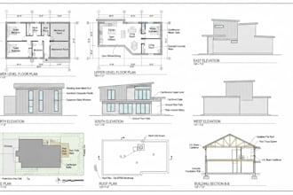 create detailed architectural plans for home additions