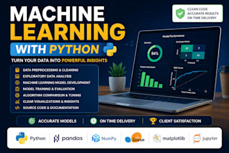 python data analysis and machine learning projects