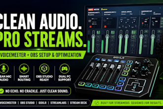 setup voicemeeter and  obs for clean streaming audio