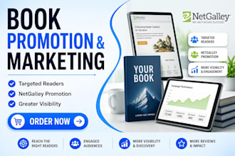 list your book to your targeted audiences, book promotion to netgallary readers