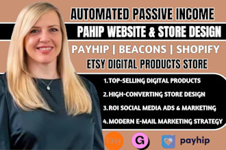 payhip, payhip website, payhip store design,digital products store,gumroad,etsy