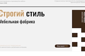 design a professional pitch deck or business presentation