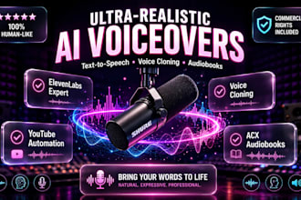 do elevenlabs ai voice over, text to speech audiobook narration videos cloning