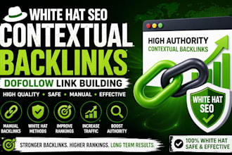 do white hat SEO contextual backlinks with dofollow link building