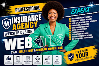 design insurance agency insurance broker agent website