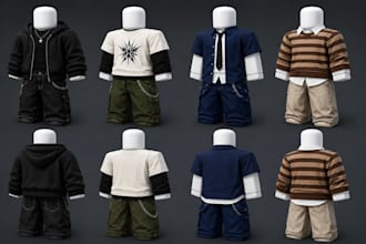 create roblox bundle, dynamic head, and layered clothing