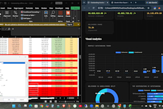 build a python and  HTML tool to summarize your excel sheets into instant repo