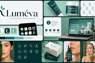 brand style guideline corporate brand identity book brand visual identity kit