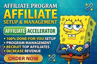 build and manage your affiliate marketing program