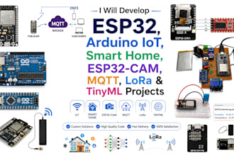 develop esp32 arduino iot smart home esp32 cam mqtt lora and tinyml projects