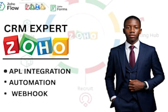 be your zoho expert, zoho CRM setup, zoho one, zoho books