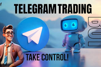 develop telegram chatbot, ai chatbot, and trading automation