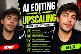 enhance, upscale, restore, remove background, and fix photos using ai