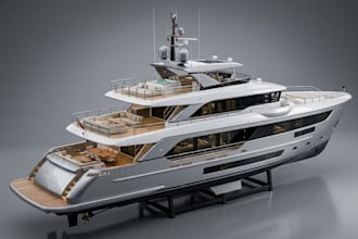 create a realistic 3d ship, boat and yacht model for rendering