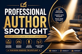 help introduce your book to readers with an author spotlight