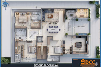 draw 2d floor plan, architectural site plan, and autocad drafting