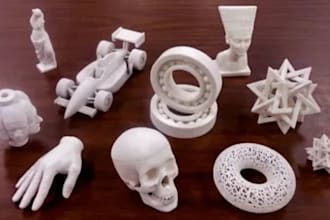 design stl, step, and obj files for 3d printing projects